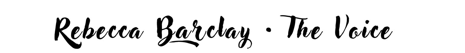 Rebecca Barclay-the Voice